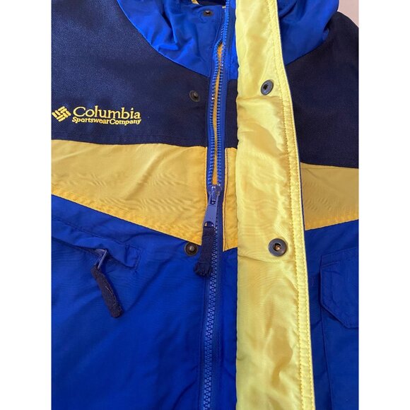 Columbia Mens Blue & Yellow 3 in 1 Jacket XL - Picture 6 of 15